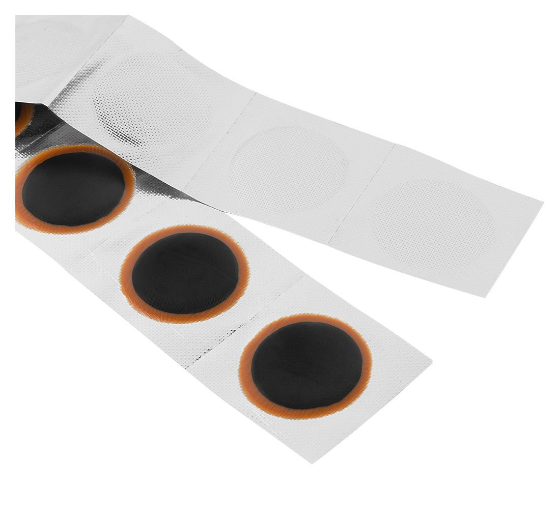 Toppe di riparazione pneumatici e vulcanizzazione 30mm 36 pezzi