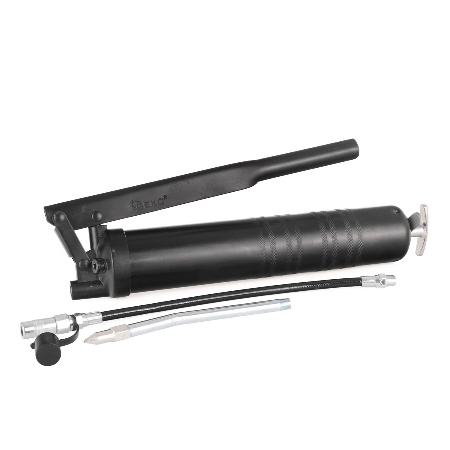 Pistola ingrassatore manuale, pompa grasso manuale con leva 3 in 1 Geko