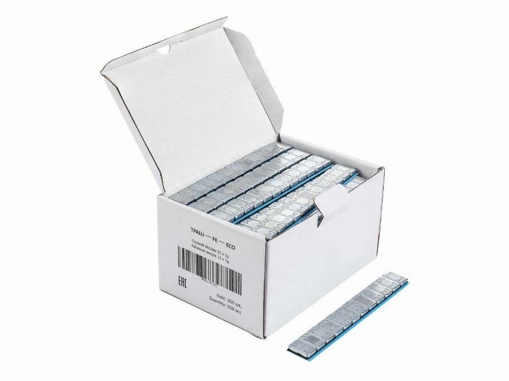 Striscia adesiva pesi equilibratura, contrappesi adesivi per cerchioni auto, pesi di bilanciatura, per auto, furgoni e SUV, 5 g round 100 strisce