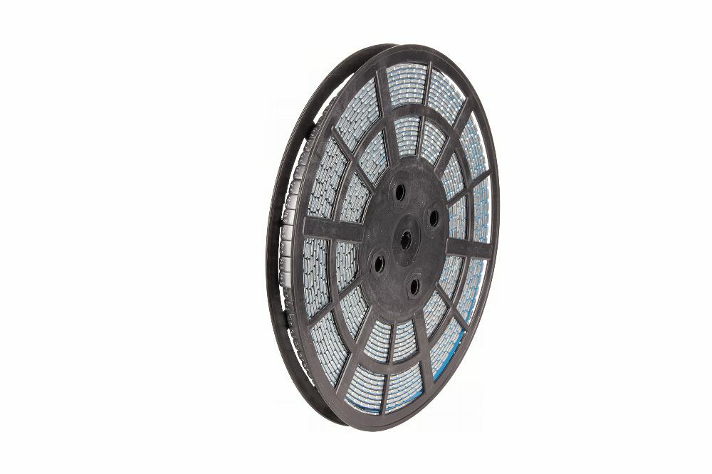 Rotolo di massa di equilibrio, adesivo in acciaio, Round,5 g x 1.200,6 kg,Invento