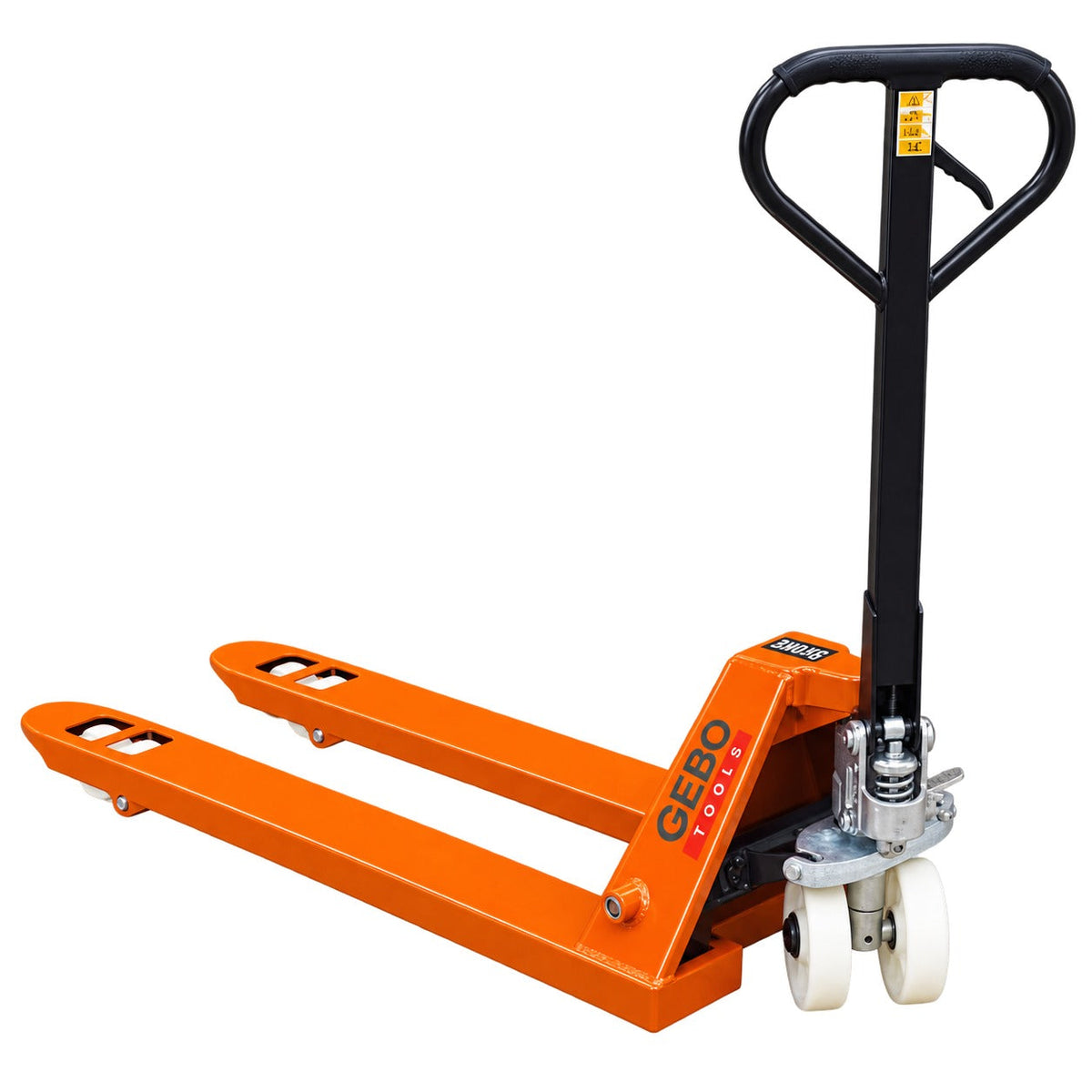 Transpallet manuale trazione sollevamento merci ,2.5 tonnellate,120 x 55 cm Gebo