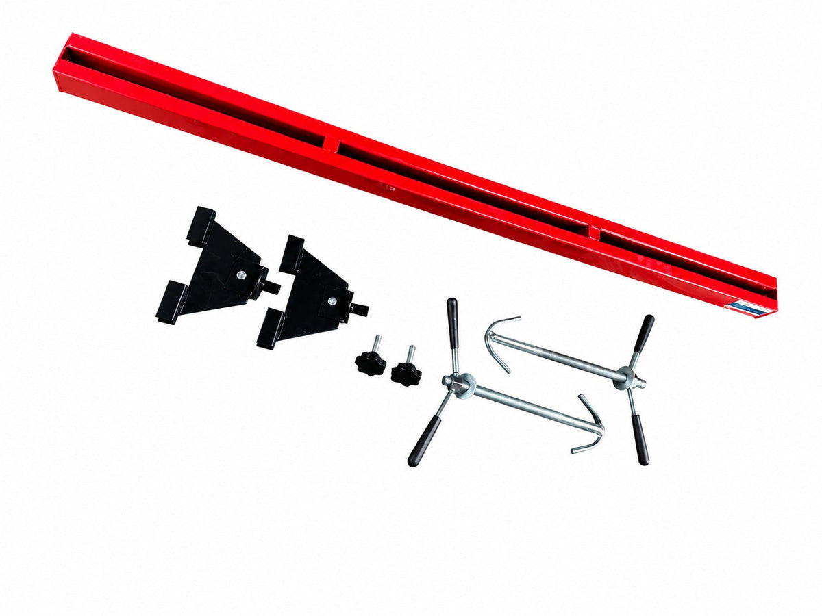 Ponte motore con portata max di 500 kg, traversa per sollevamento per riparazioni di motori, barra supporto manuale, Gebo Tools