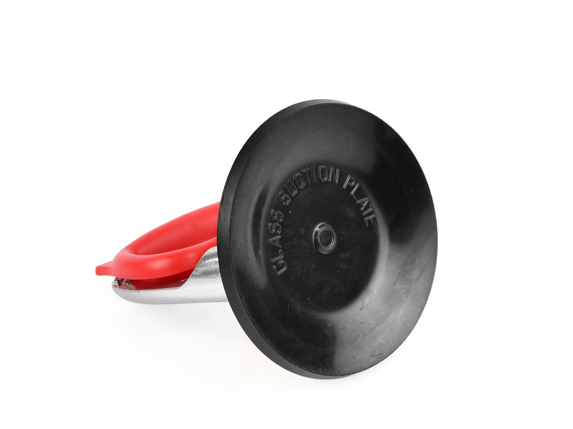Ventosa in alluminio e gomma ,capacità 60 kg ,ventosa con diametro 125 mm per vetro e piastrelle