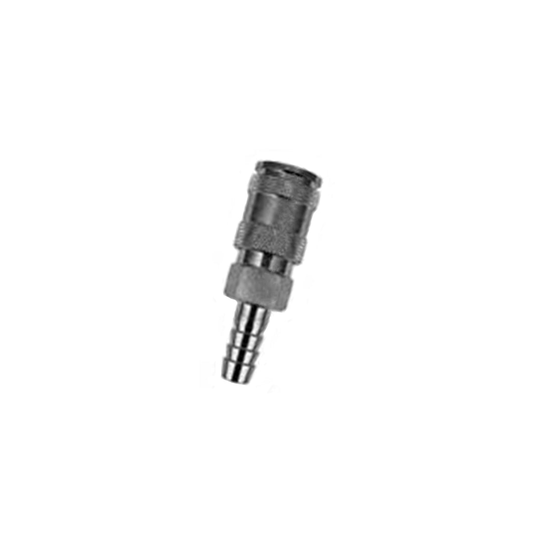 Raccordo per tubo in acciaio 6 mm, innesto rapido per apparecchiature pneumatiche