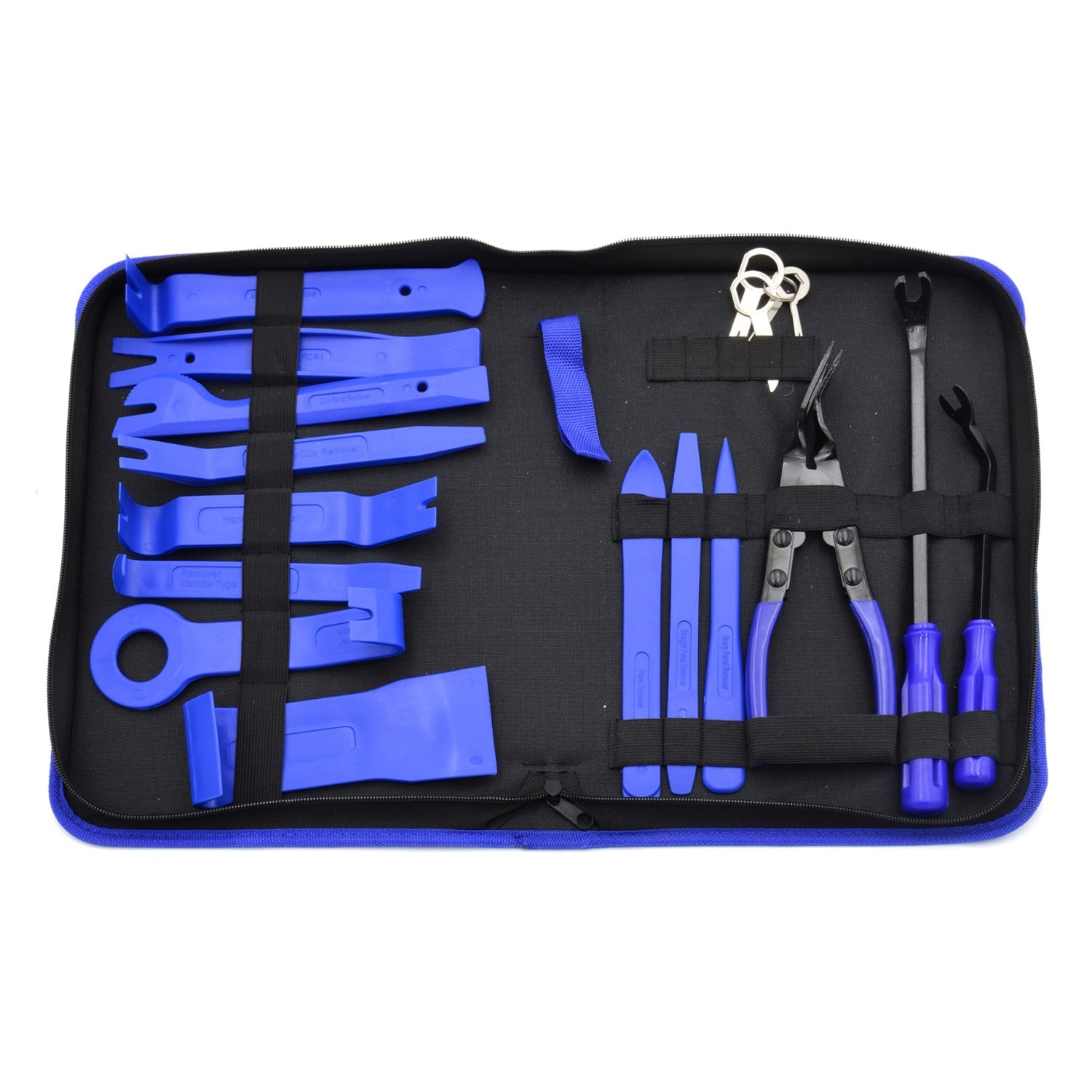 Set 20 pz smontaggio rimozione pannelli portiere clip auto, stereo cruscotto, kit smontaggio pannelli auto, strumento di rimozione pannelli, cunei di plastica leve kit, per smontare pannello interno auto radio