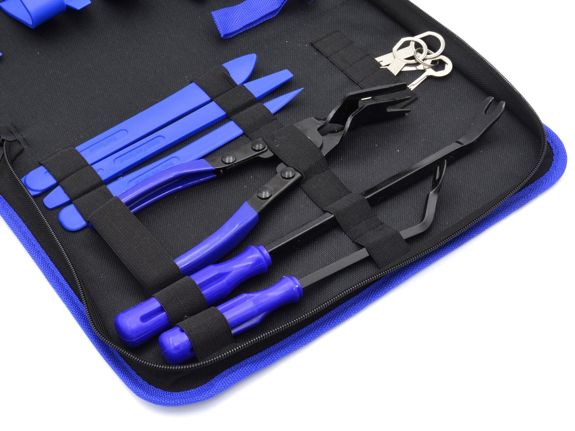 Set 20 pz smontaggio rimozione pannelli portiere clip auto, stereo cruscotto, kit smontaggio pannelli auto, strumento di rimozione pannelli, cunei di plastica leve kit, per smontare pannello interno auto radio