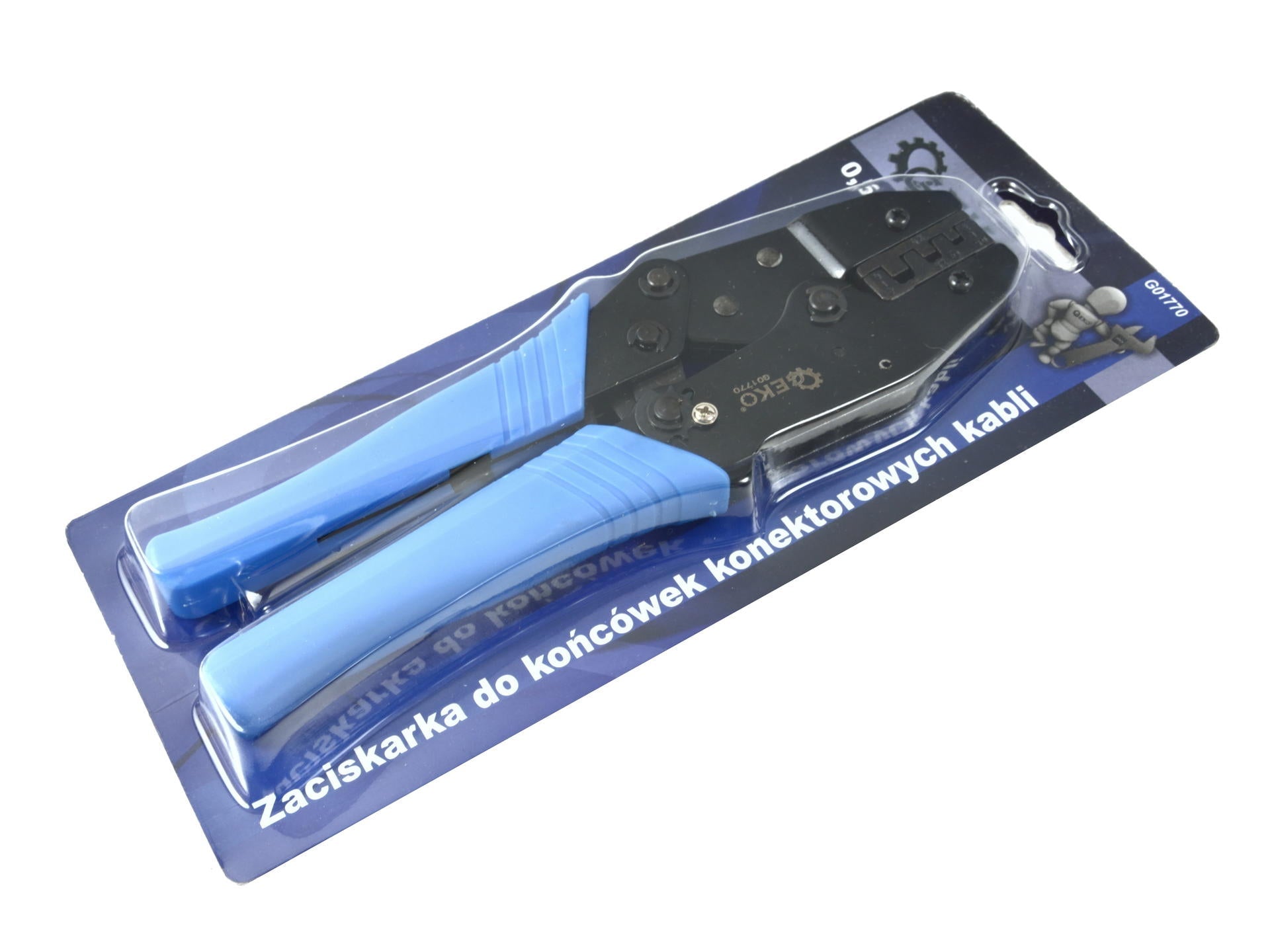 Pinza crimpatrice per connettori auto da 0,5–6 mm