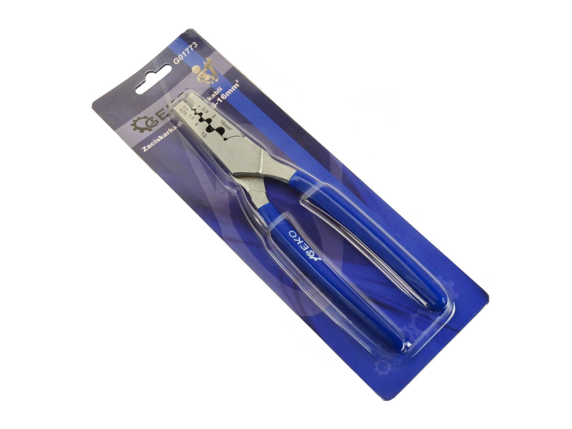 Pinza crimpatrice per connettori auto da 0,5–16 mm