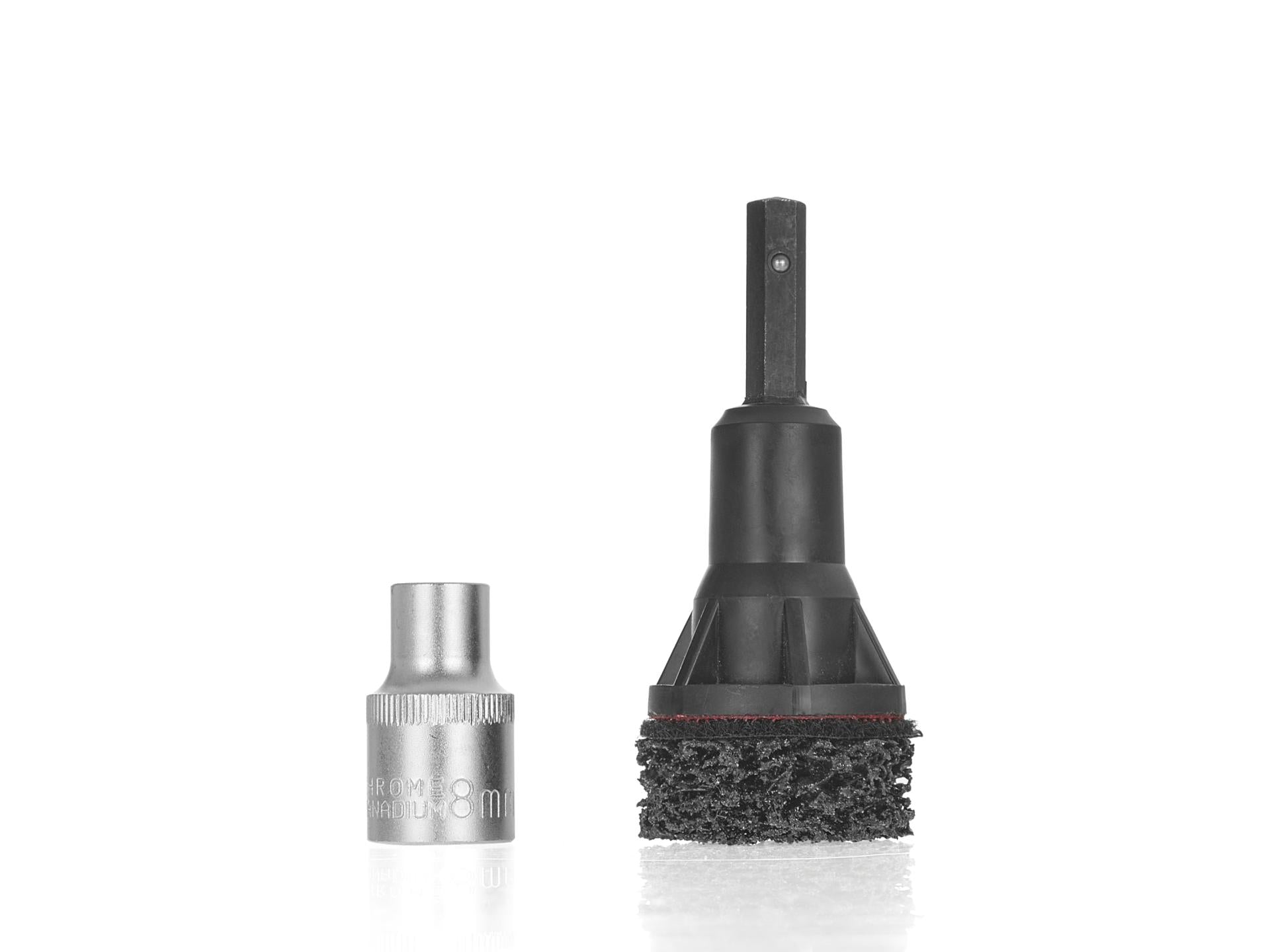 Kit di pulizia mozzo ruota, kit smerigliatrice mozzo ruota, set dischi abrasivi Geko