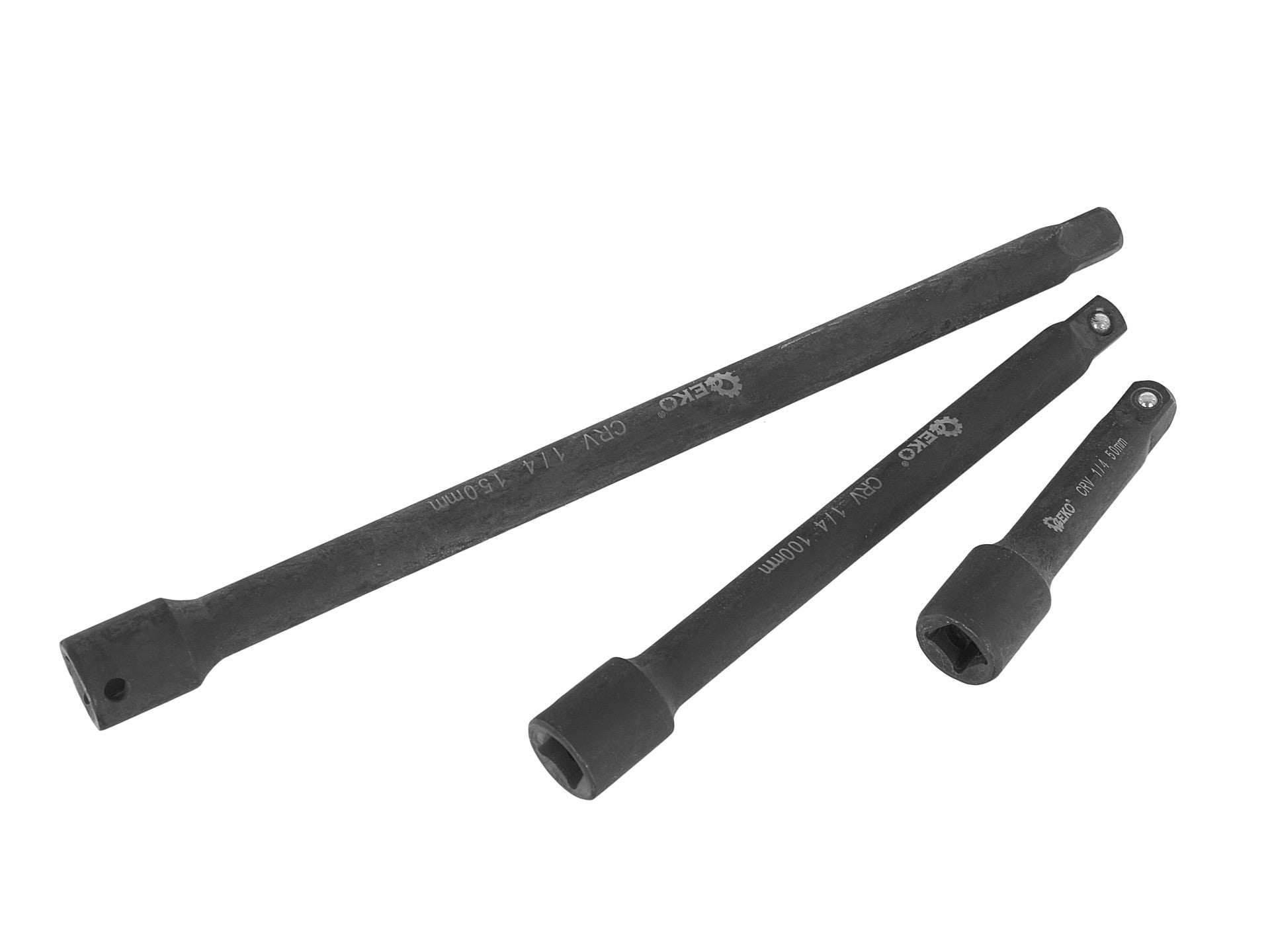 Set di prolunghe per chiave a bussola a impatto, estensioni, adattatore, giunto cardanico, raccordi per auto e industriali, 9 pezzi 1/4 3/8 1/2" pollice