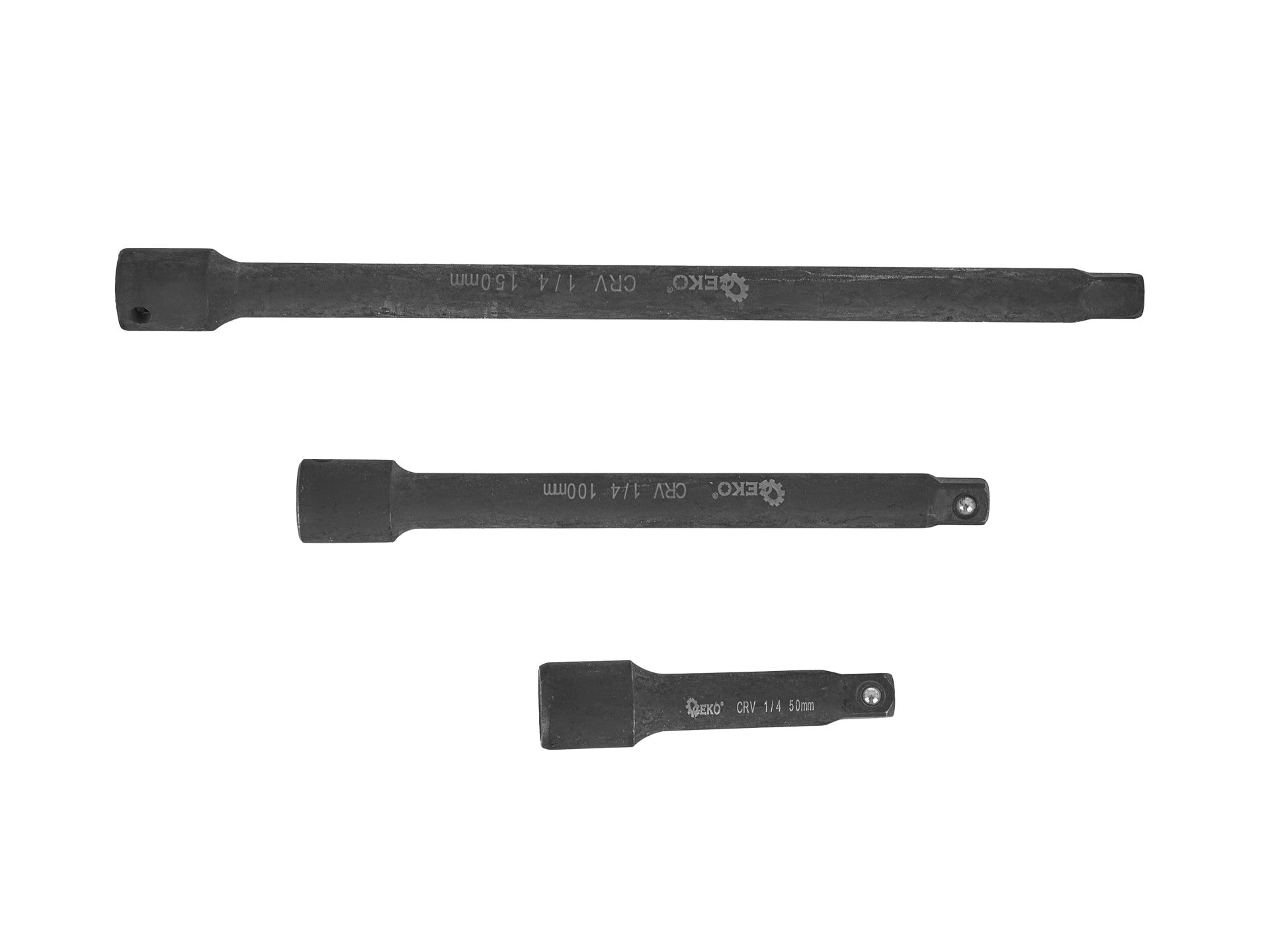 Set di prolunghe per chiave a bussola a impatto, estensioni, adattatore, giunto cardanico, raccordi per auto e industriali, 9 pezzi 1/4 3/8 1/2" pollice