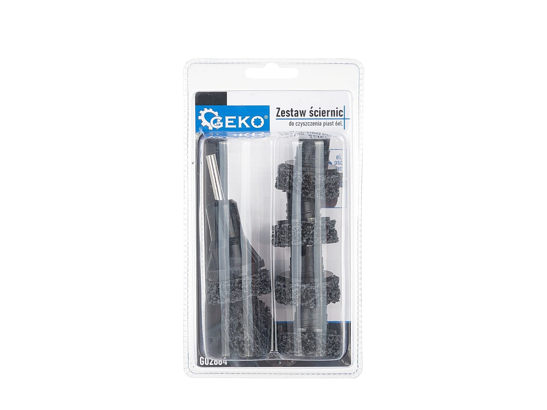 Set di 6 spazzole pulitore levigatrice ruota ruote mozzo mozzi, kit di pulizia mozzo ruota e bulloni passanti, 6 pezzi