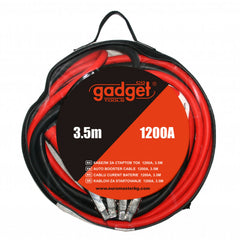 Cavi batteria auto 1200A 3.5 m - cavi auto con pinze, kit cavi per avviamento batteria per soccorso emergenza auto moto