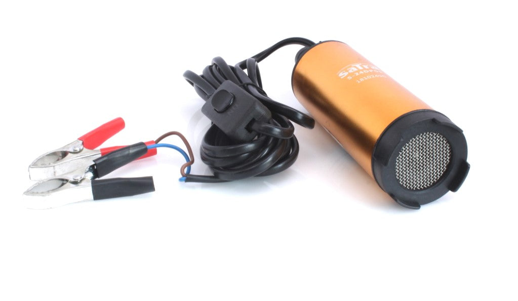 Pompa sommersa  per trasferimento gasolio e liquidi ,pompa sommergibile per pompaggio di acqua diesel 24 V 60 W