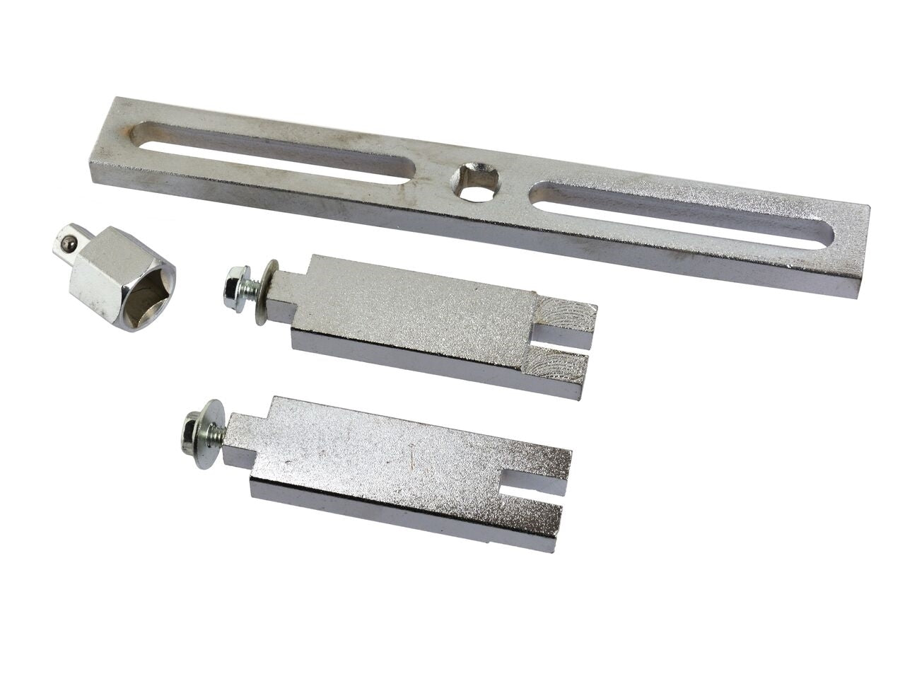 Chiave ghiera pompa adatto per benzina - universale regolabile Ø122-199mm, alta qualità per serbatoio carburante, strumento in metallo di smontaggio del tappo del serbatoio per auto, resistente e affidabile, chiave smontaggio pozzetto della sonda livello