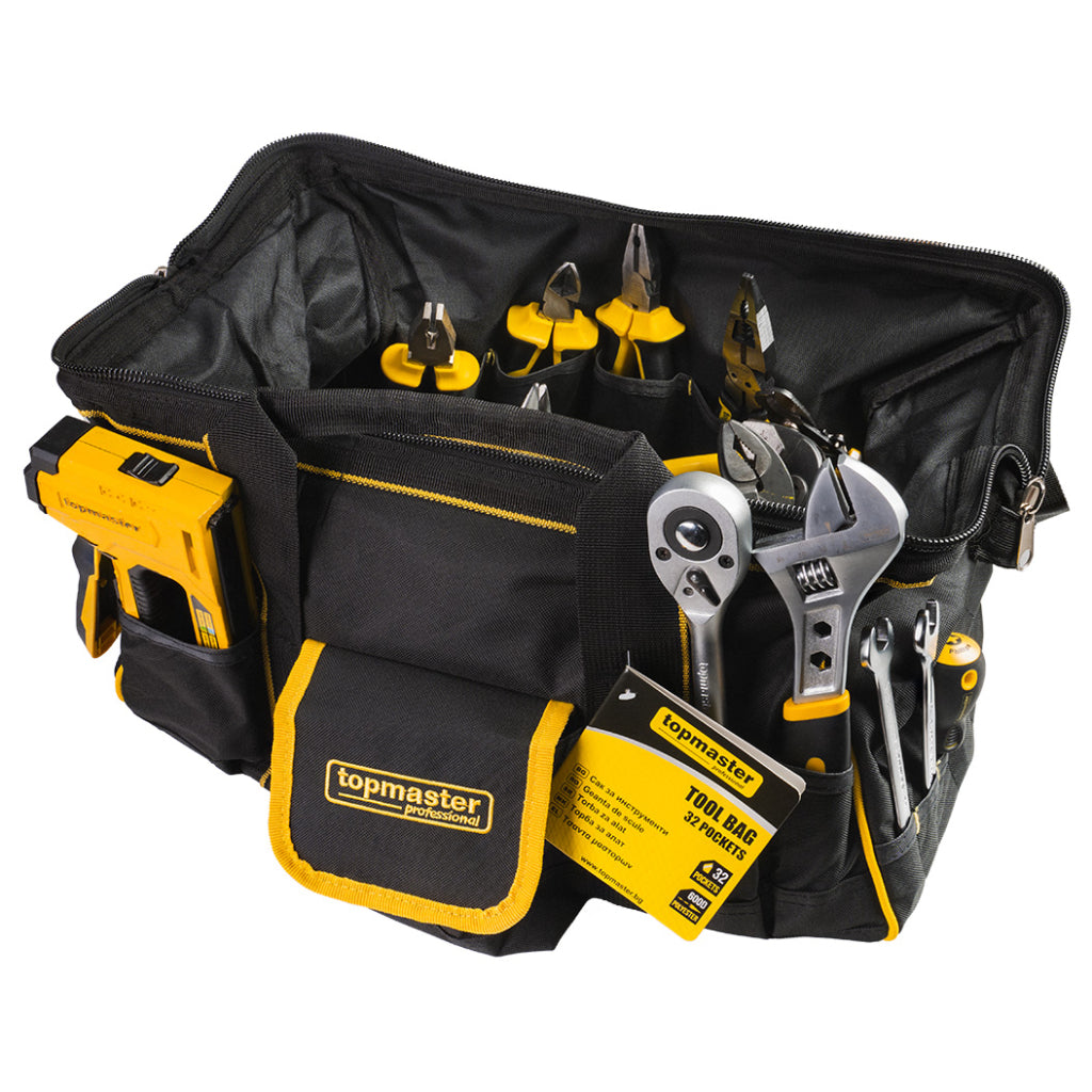 Borsa porta attrezzi, 32 tasche borsa portautensili Top Master Pro