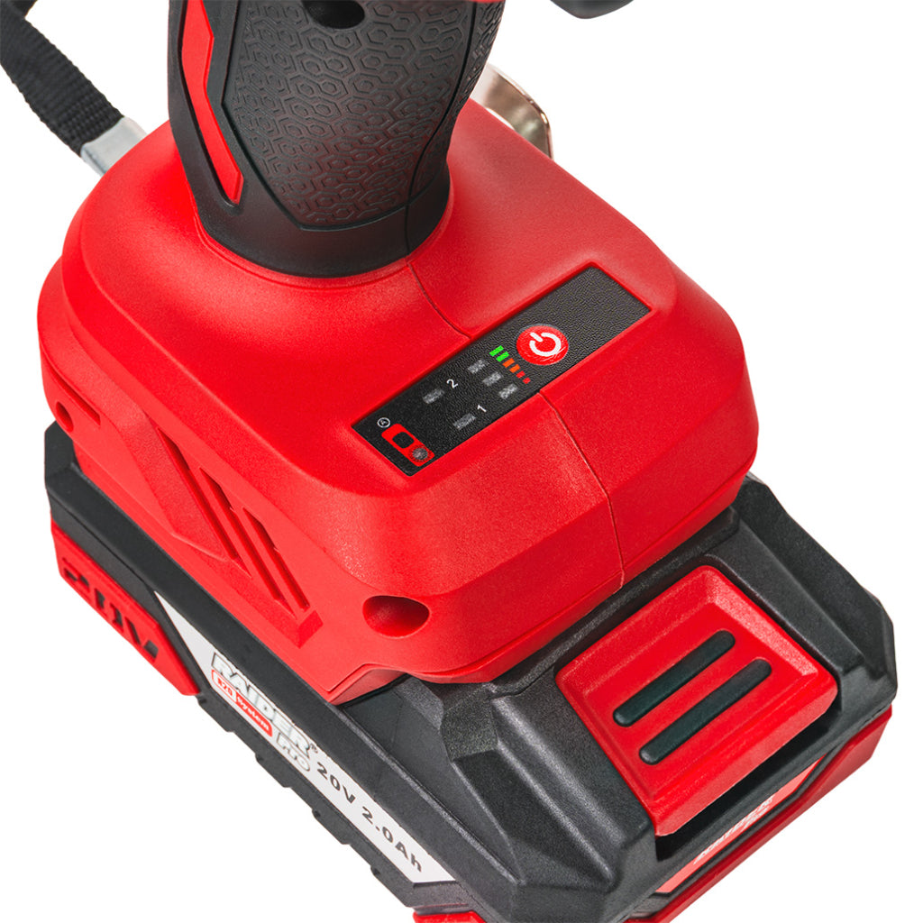 Avvitatore a impulsi a batteria, impact driver/trapano a percussione – 44 Nm 1/2", 2× batterie 2.0ah – ideale per auto, DIY e uso