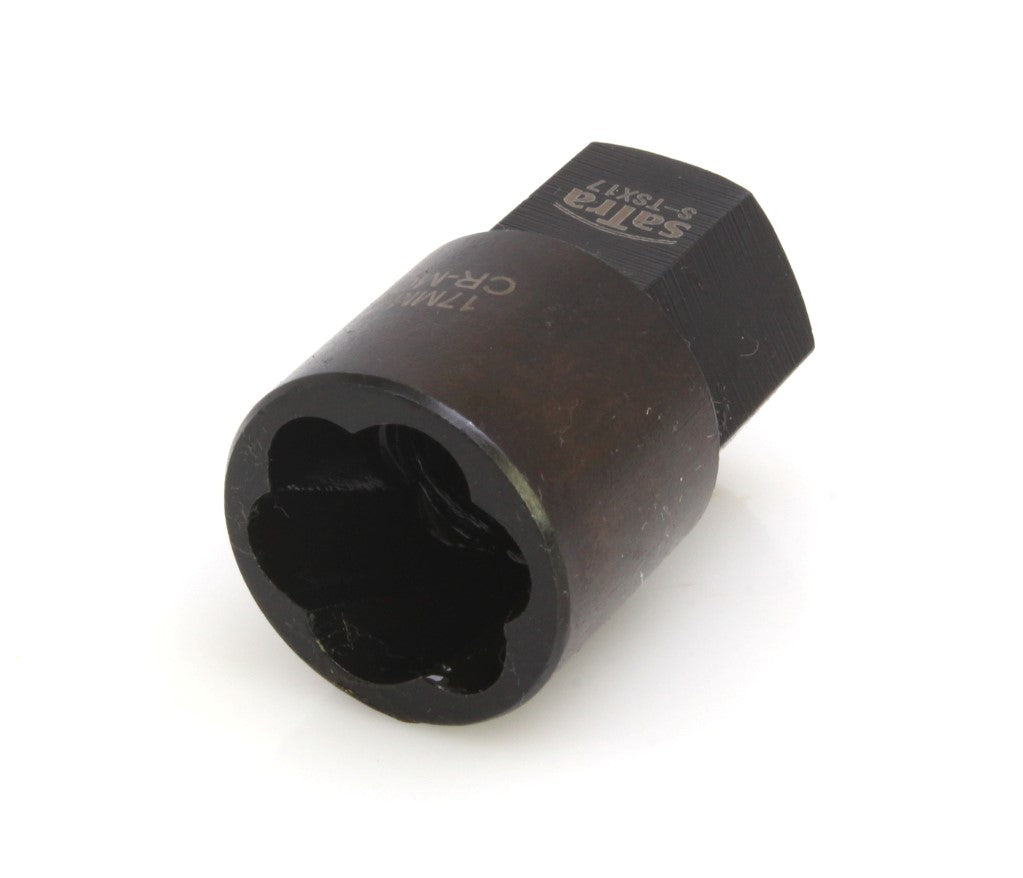 Bussola-dado 1/2", 17mm estrattori per dadi e bulloni danneggiati arrugginiti, per la rimozione allentamento di bulloni