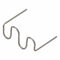 Set 100 graffette caldo, graffette ondulate saldatura plastica, auto paraurti plastica saldatura riparazione cucitrice a caldo, 0.6 mm