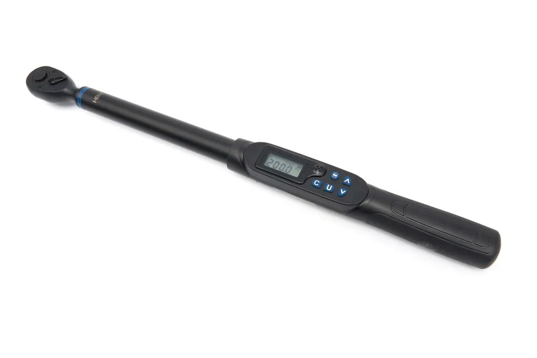 Chiave dinamometrica digitale da 1/2", chiave dinamometrica elettronica 10–200 Nm, precisione di coppia a doppia direzione