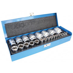 Set chiavi a bussola lunghe, 1/4