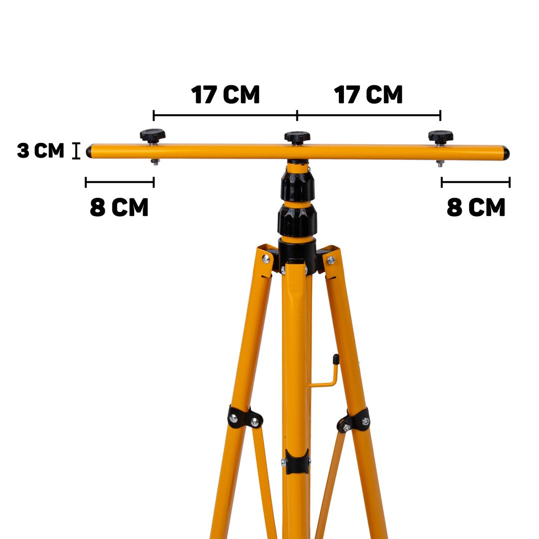 Faretto LED da cantiere 2 x 100w, 2x 10.000 lm, faretto lavoro, faro LED portatile IP65 impermeabile, 6500k per esterno, lavori, giardini e garage