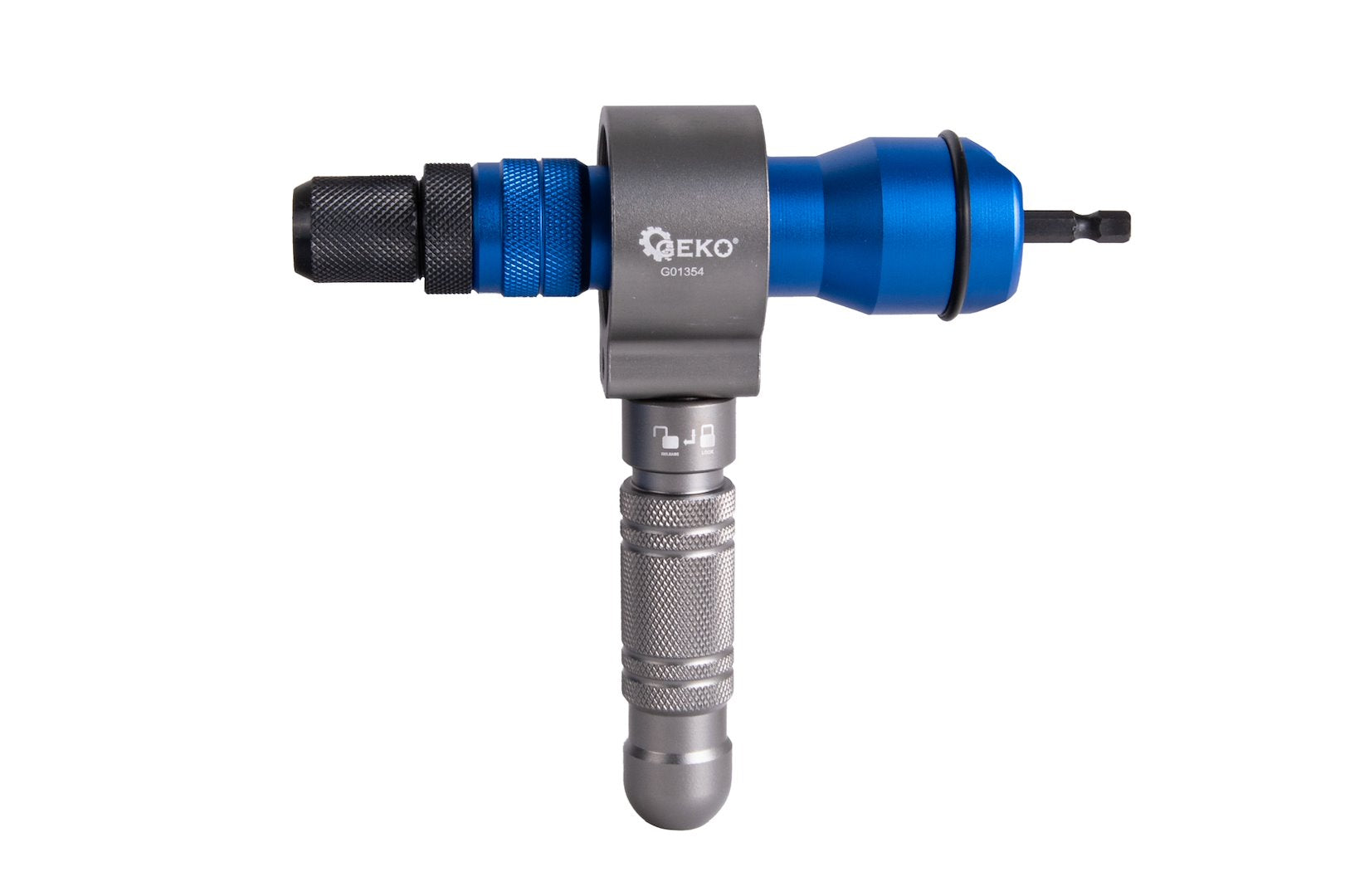 Adattatore rivettatrice con rivetti e dadi 2 per trapano