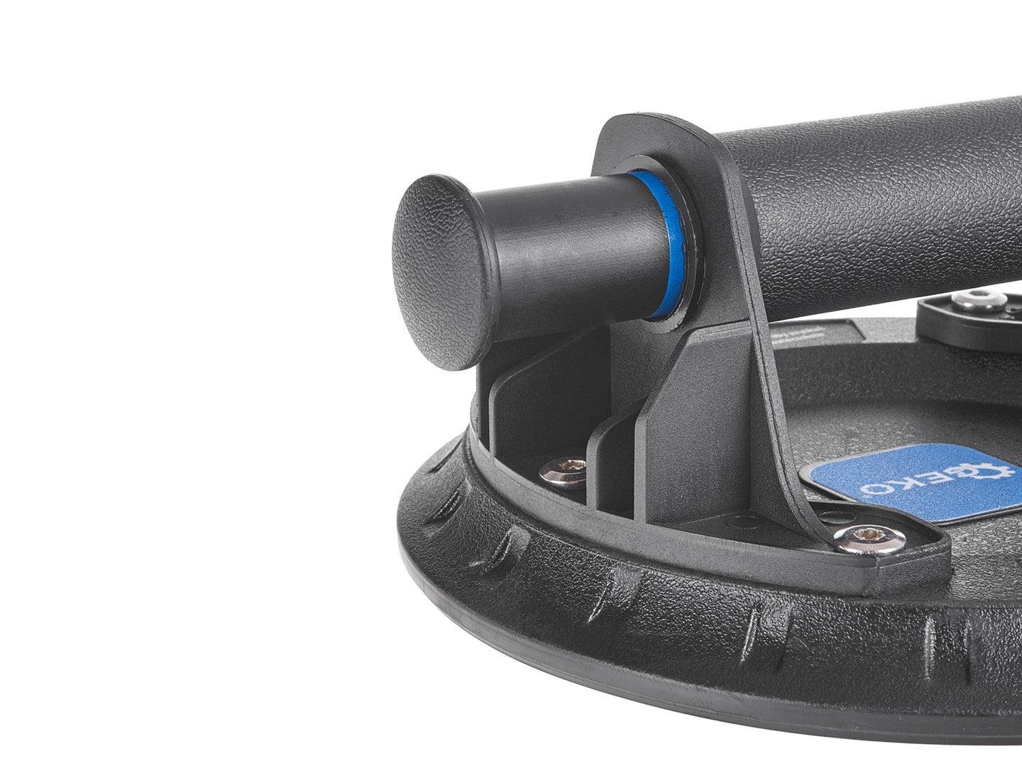 Ventosa vacuum a pompa con manometro, carico: 150 kg, 200 mm