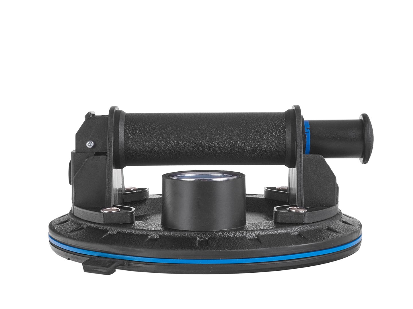 Ventosa vacuum a pompa con manometro, carico: 170 kg, 200 mm
