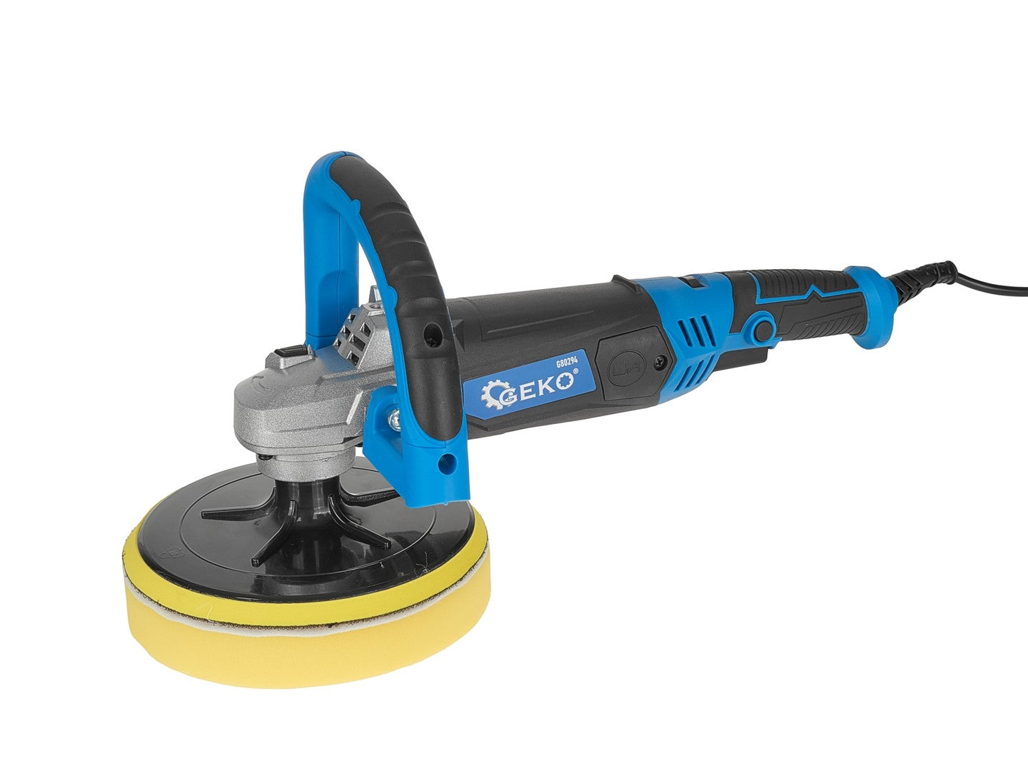 Lucidatrice elettrica, 4800 giri/min, 5 velocità regolabili, elettrica, maniglia a D e impugnatura laterale, platorello da 180 mm, per auto e mobili, 1200 W