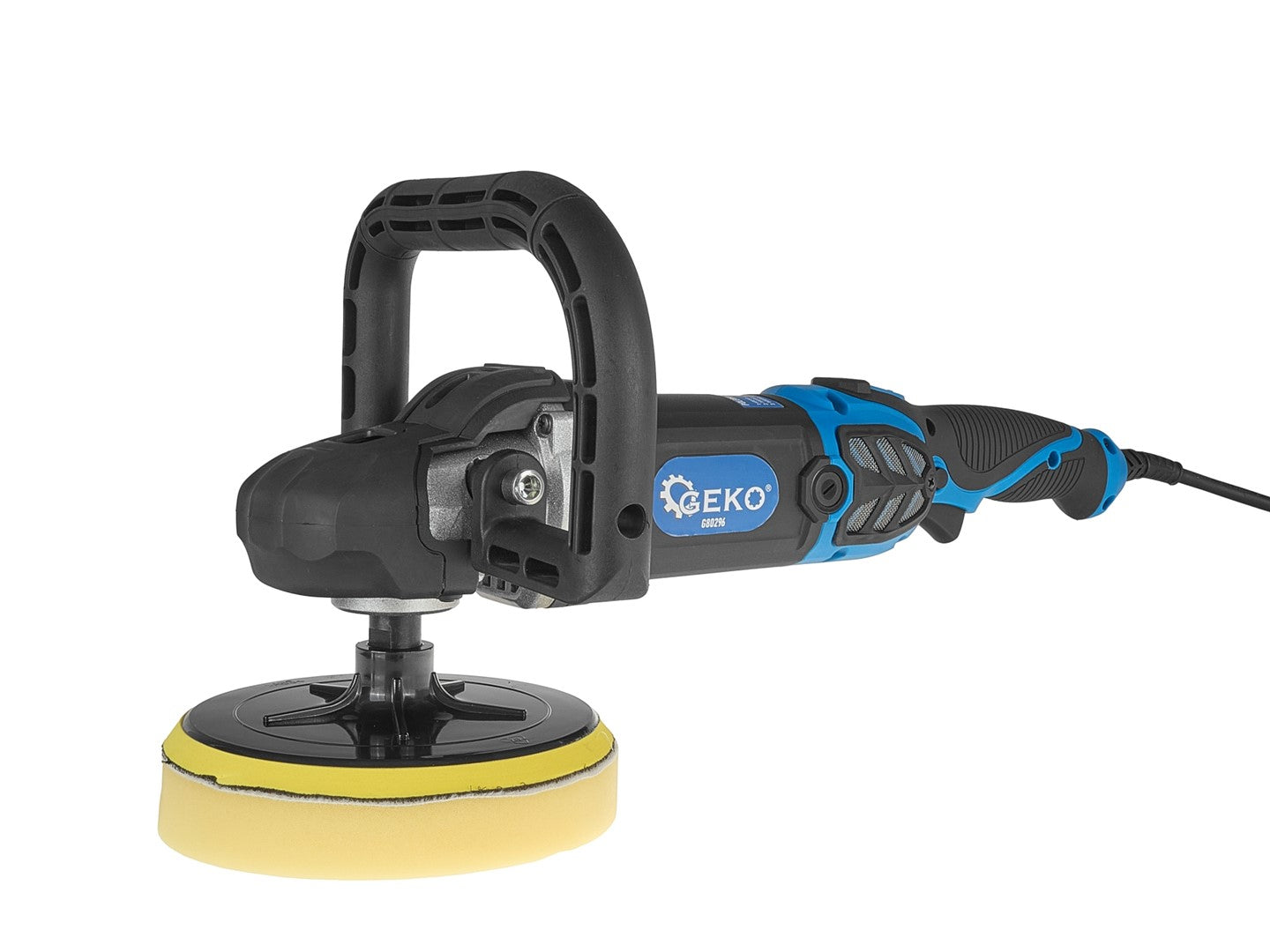 Lucidatrice elettrica, 3200 giri/min, velocità regolabili, elettrica, maniglia a D e impugnatura laterale, platorello da 180 mm, per auto e mobili, 1400 W