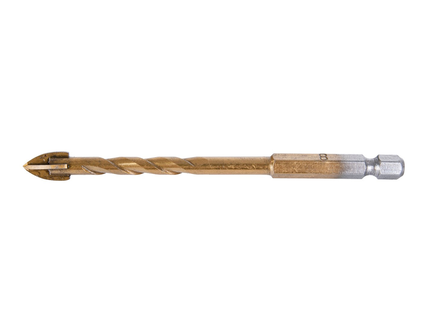 Set di 7 punte HEX per piastrelle morbide, per ceramica vetro, professional accessorio trapano, trapano/avvitatori rotanti, 3–12 mm
