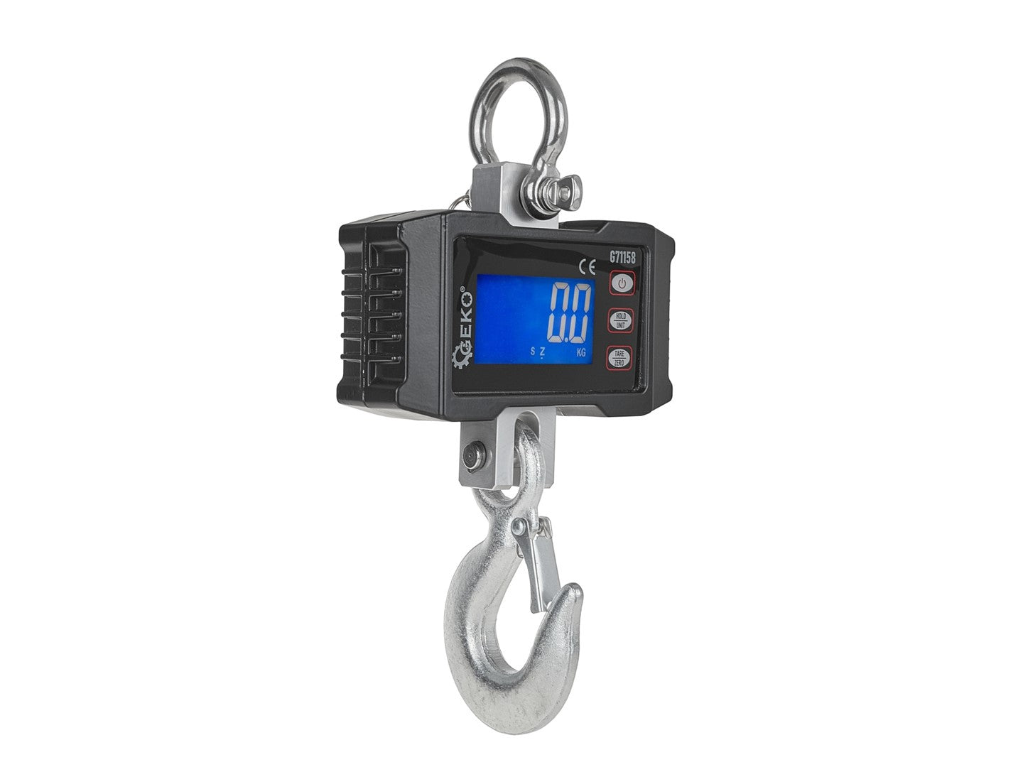 Bilancia elettronica-dinamometro per gru 1000 kg 2000 lb bilancia da gru digitale con telecomando, schermo lcd Geko