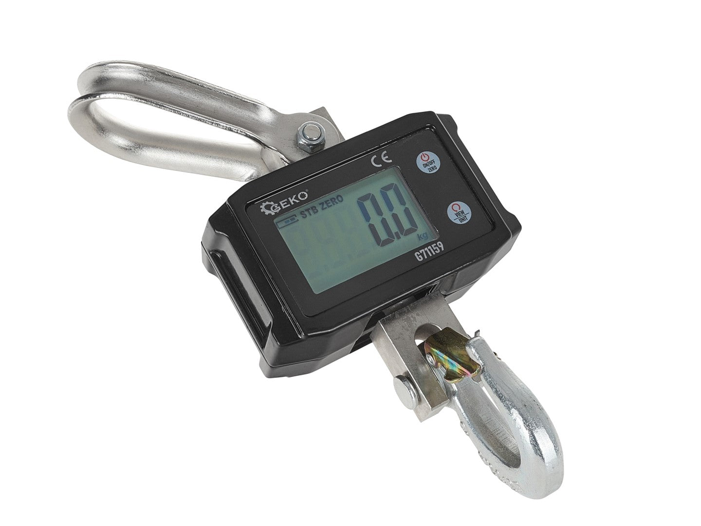 Bilancia elettronica-dinamometro per gru 2000 kg 4000 lb bilancia da gru digitale, pesante con telecomando, schermo lcd Geko