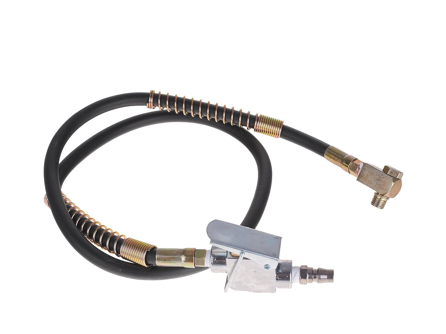 Adattatore pneumatico pompe idrauliche connessione standard 1/4" con tubo prolunga 130 cm per valvola per auto moto