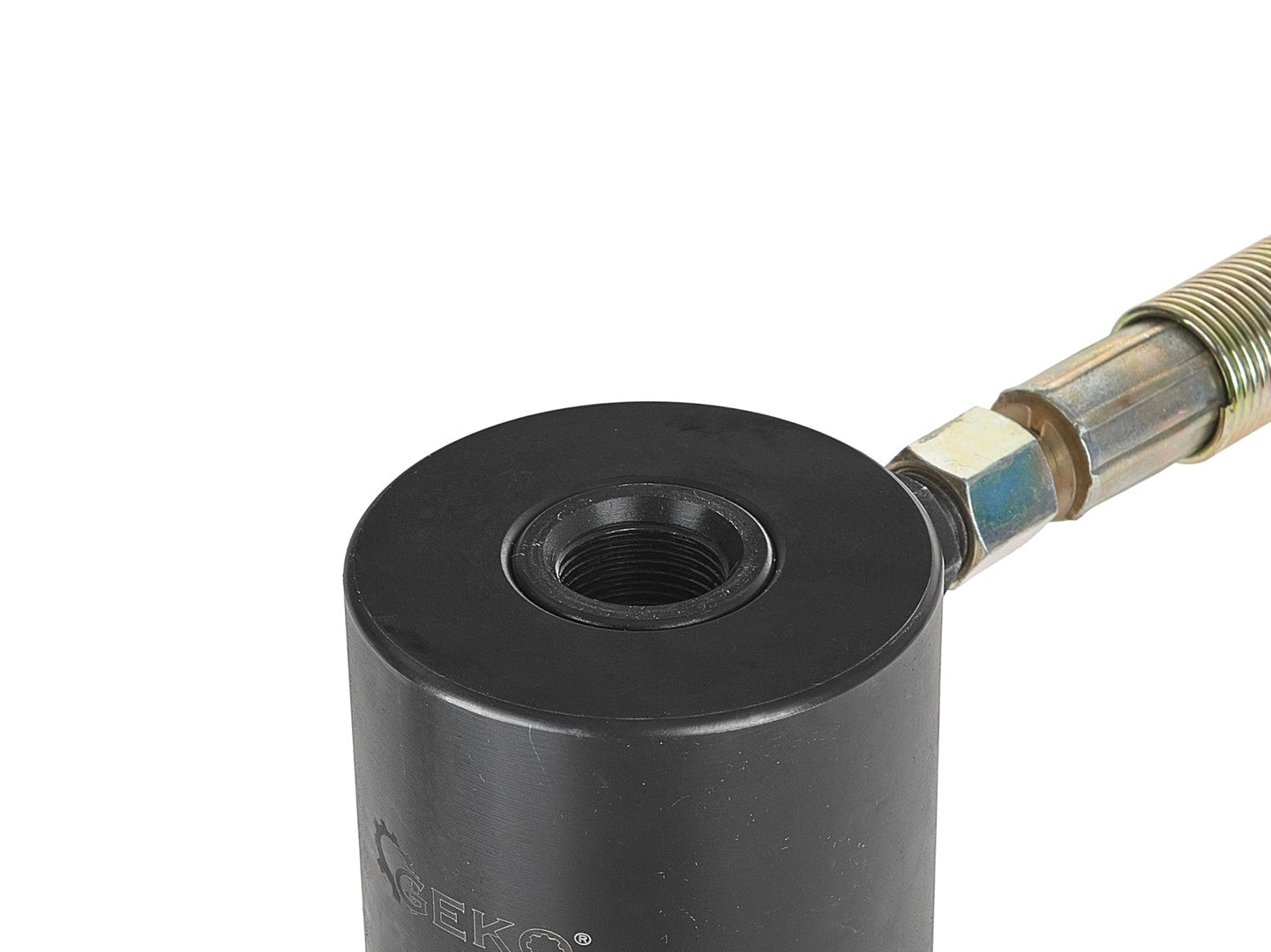 Punzone idraulico hydraulic knockout kit 22–60 mm, 10 t, punzonatrice idraulica in acciaio inox, strumento di perforazione per condotto elettrico, kit di punzonatrice idraulica per perforazione, Geko