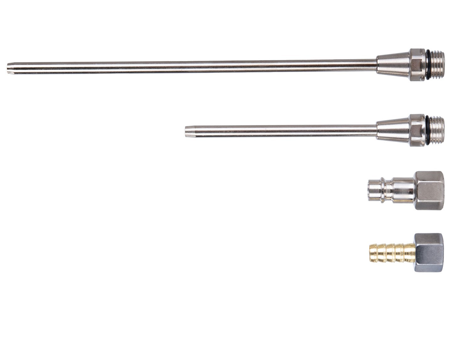 Serie di 3 pistole pneumatiche per soffiaggio, 3 ugelli Geko