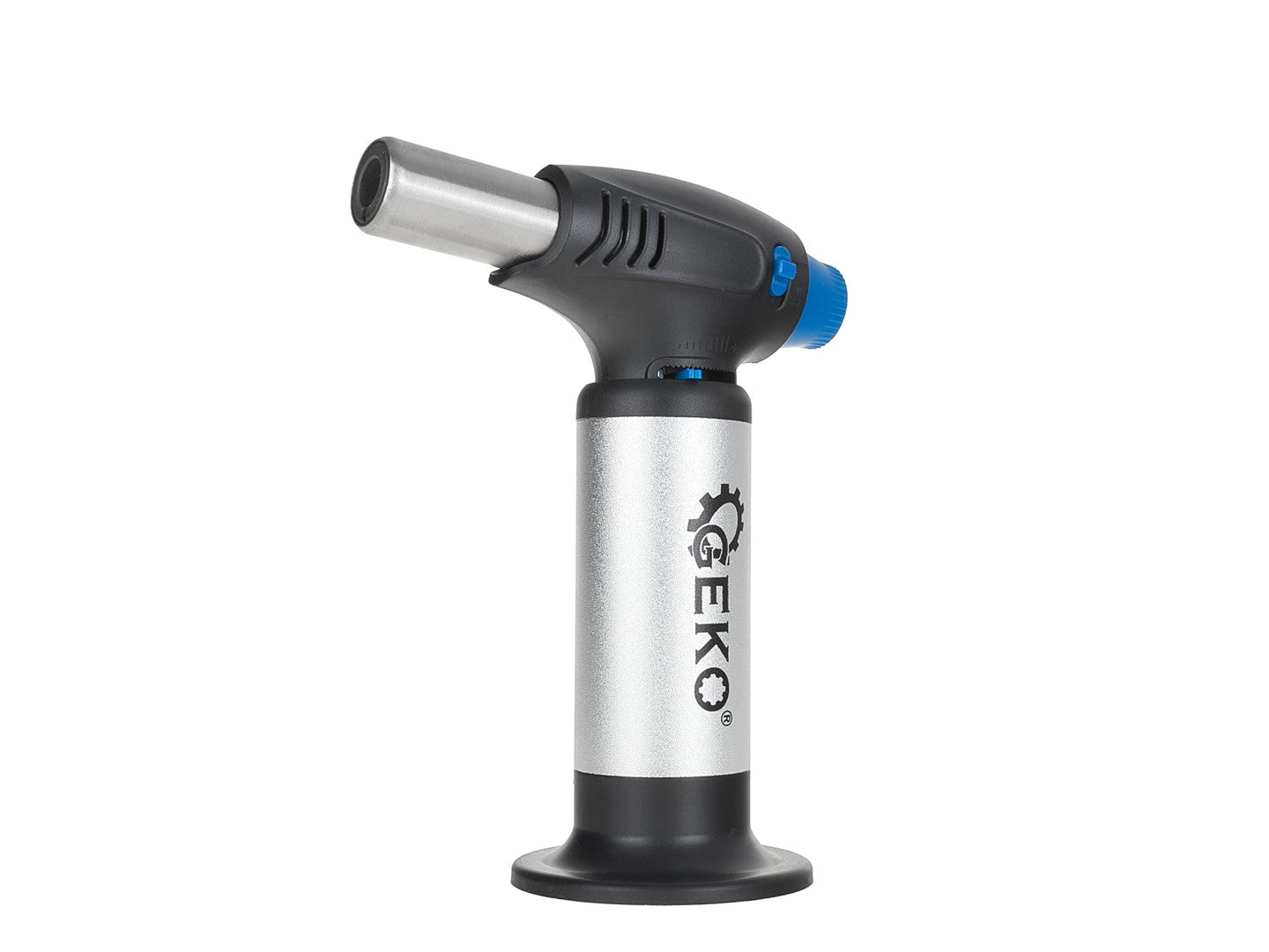 Cannello da cucina, cannello-torcia-saldatore-bruciatore a gas ricaricabile con blocco di sicurezza e fiamma regolabile per saldatura, bricolage, barbecue, cucina, gas incluso