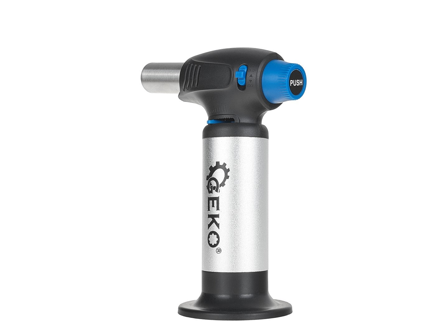 Cannello da cucina, cannello-torcia-saldatore-bruciatore a gas ricaricabile con blocco di sicurezza e fiamma regolabile per saldatura, bricolage, barbecue, cucina, gas incluso