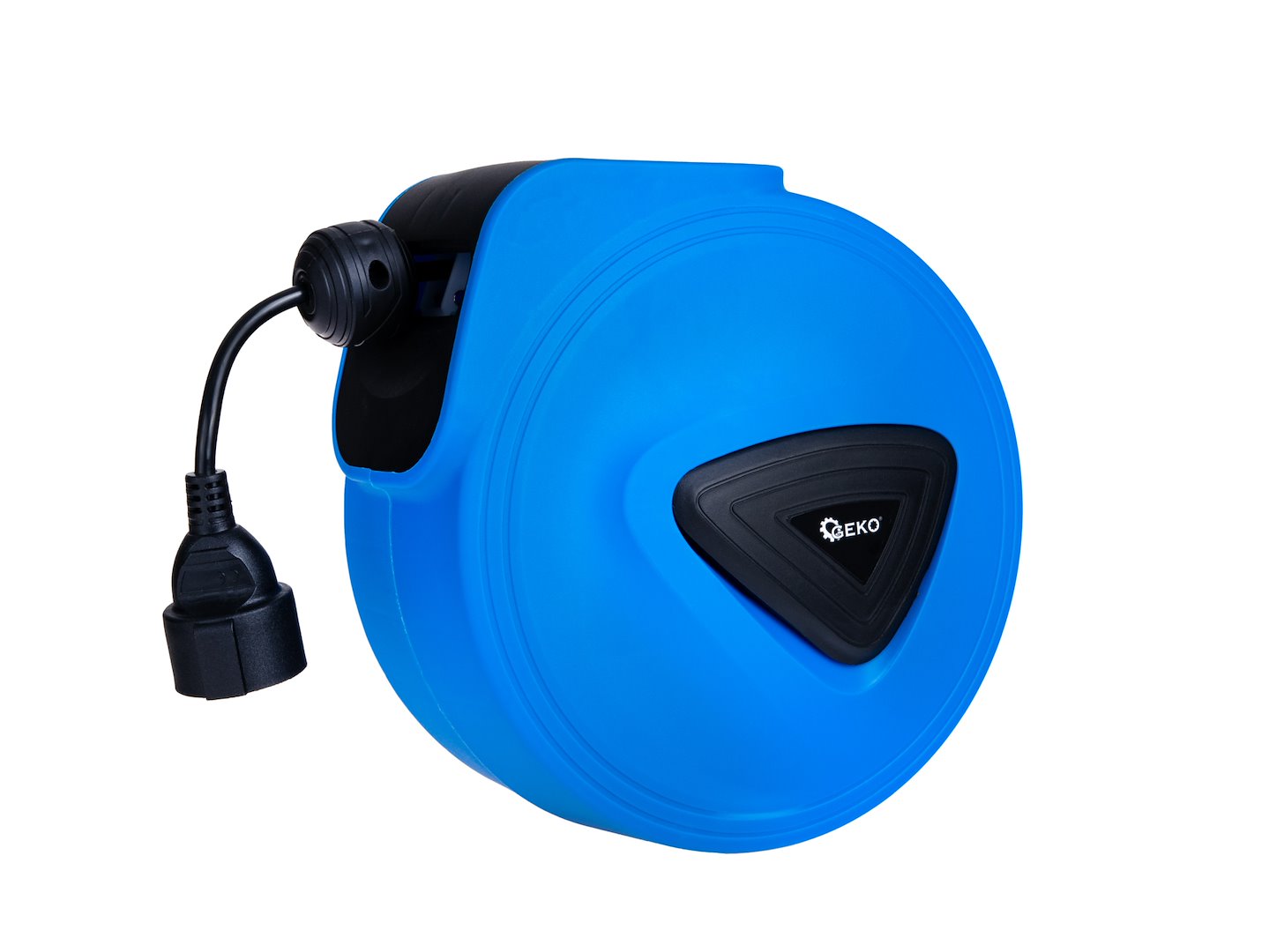 Avvolgicavo elettrico automatico a molla con staffa per fissaggio a muro 3 × 1,5 mm 15 m