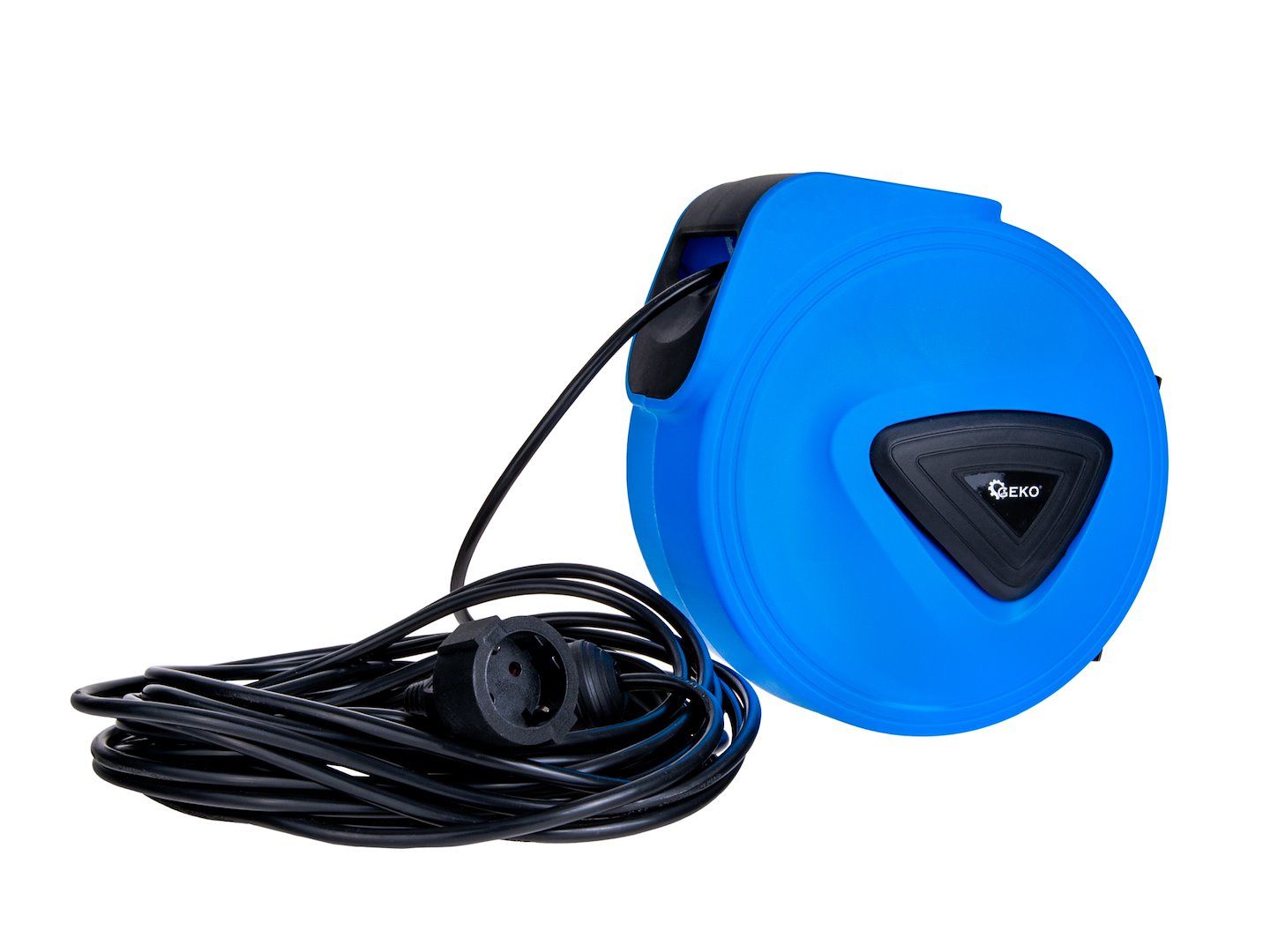 Avvolgicavo elettrico automatico a molla con staffa per fissaggio a muro 3 × 1,5 mm 15 m