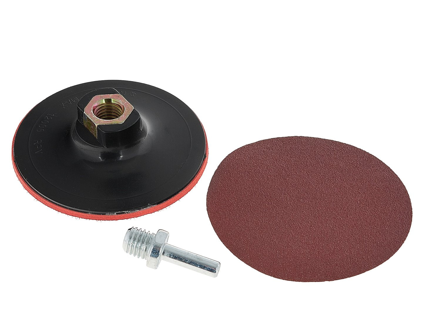 Platorello abrasivo ,disco per levigatura 100 mm M14, Geko