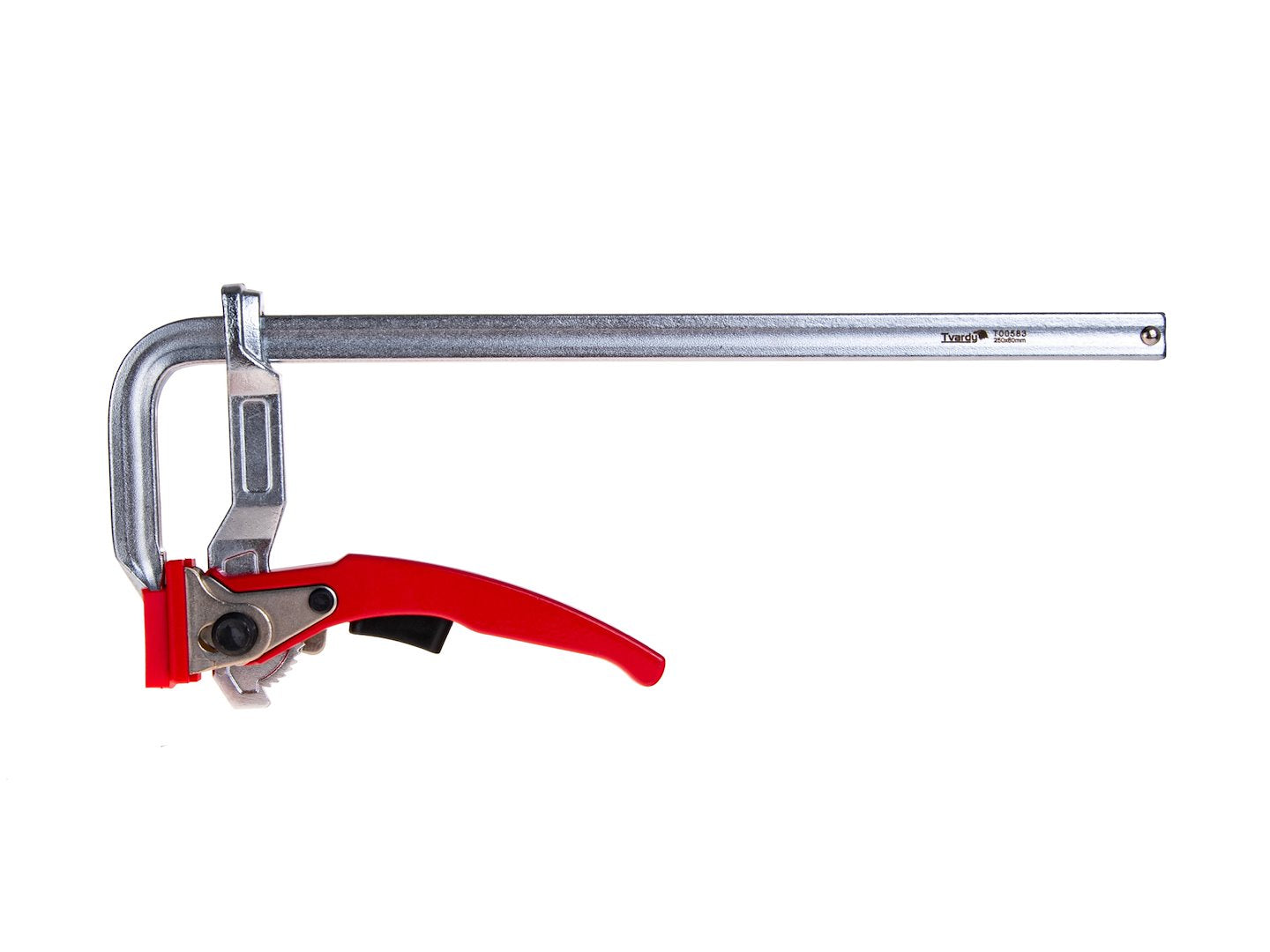 Morsetto a cricchetto multiuso per impieghi gravosi F, clip di fissaggio per lavorazione del legno, accessorio per falegname, 250x80 mm