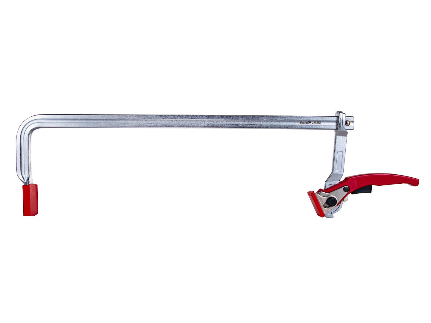 Morsetto a cricchetto multiuso per impieghi gravosi F, clip di fissaggio per lavorazione del legno, accessorio per falegname, 400x100 mm