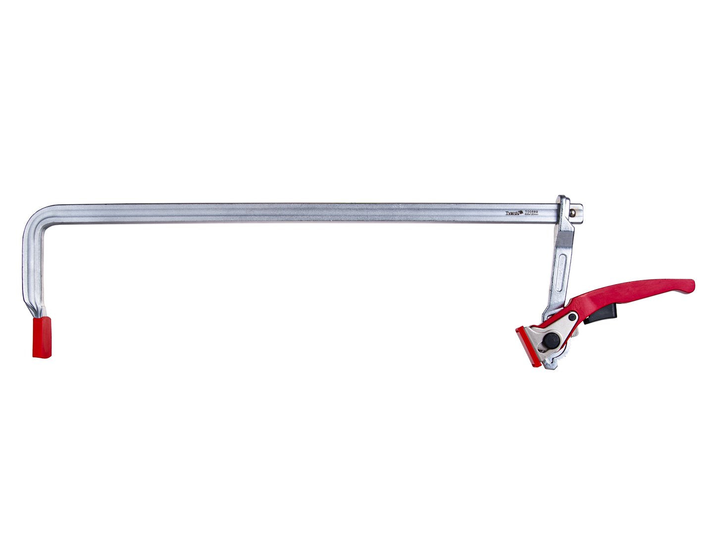 Morsetto a cricchetto multiuso per impieghi gravosi F, clip di fissaggio per lavorazione del legno, accessorio per falegname, 500x120 mm