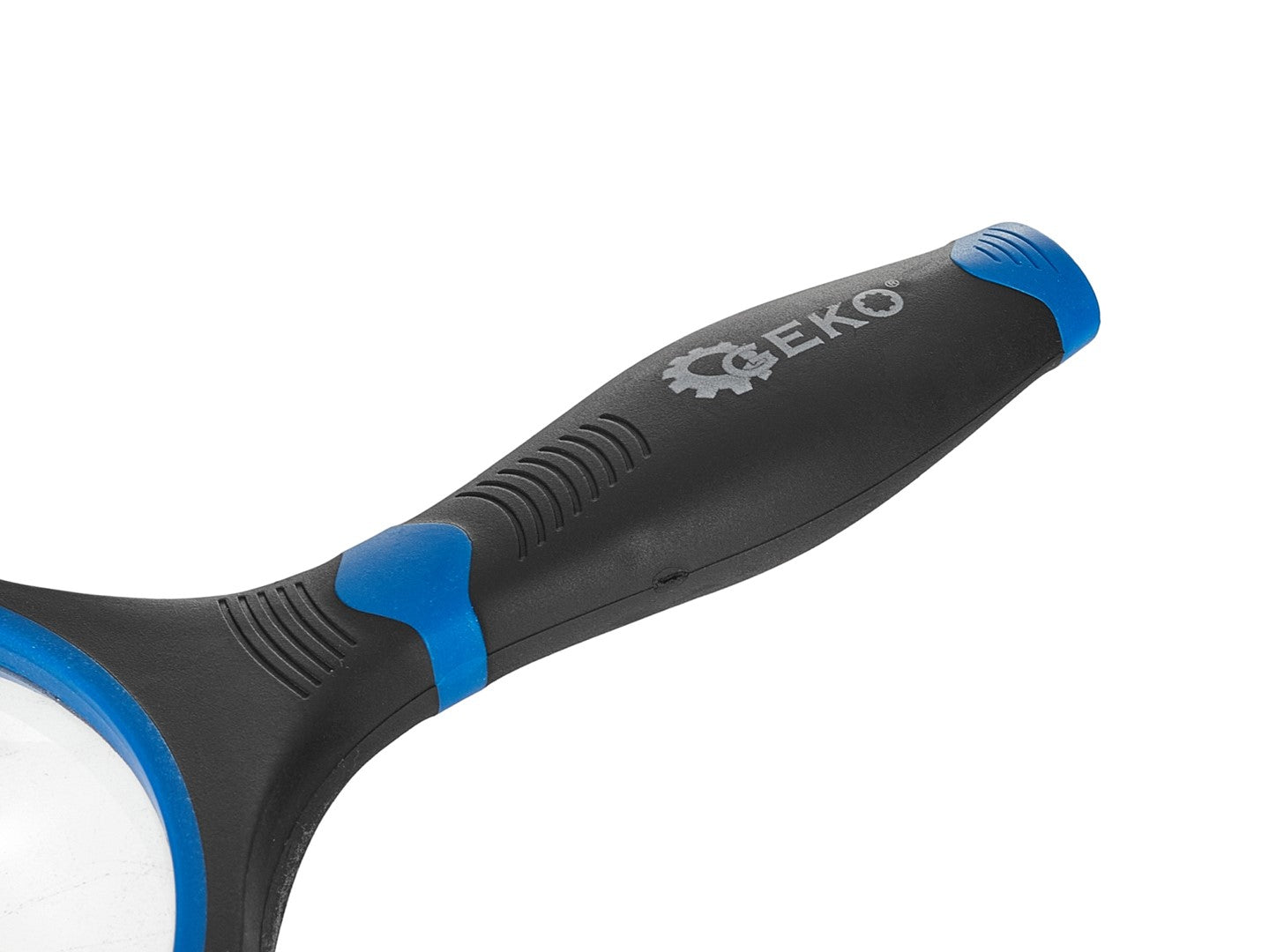 Lente d'ingrandimento portatile professionale, ingrandimento 3x, con impugnatura-manico in gomma morbida e antiscivolo, diametro di 100 mm, ideale per leggere, anziani, bambini, artigianato, insetti, scienza, Geko