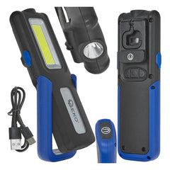 Lampada da lavoro ricaricabile con powerbank 400LM 2000MAH, torcia da lavoro Geko