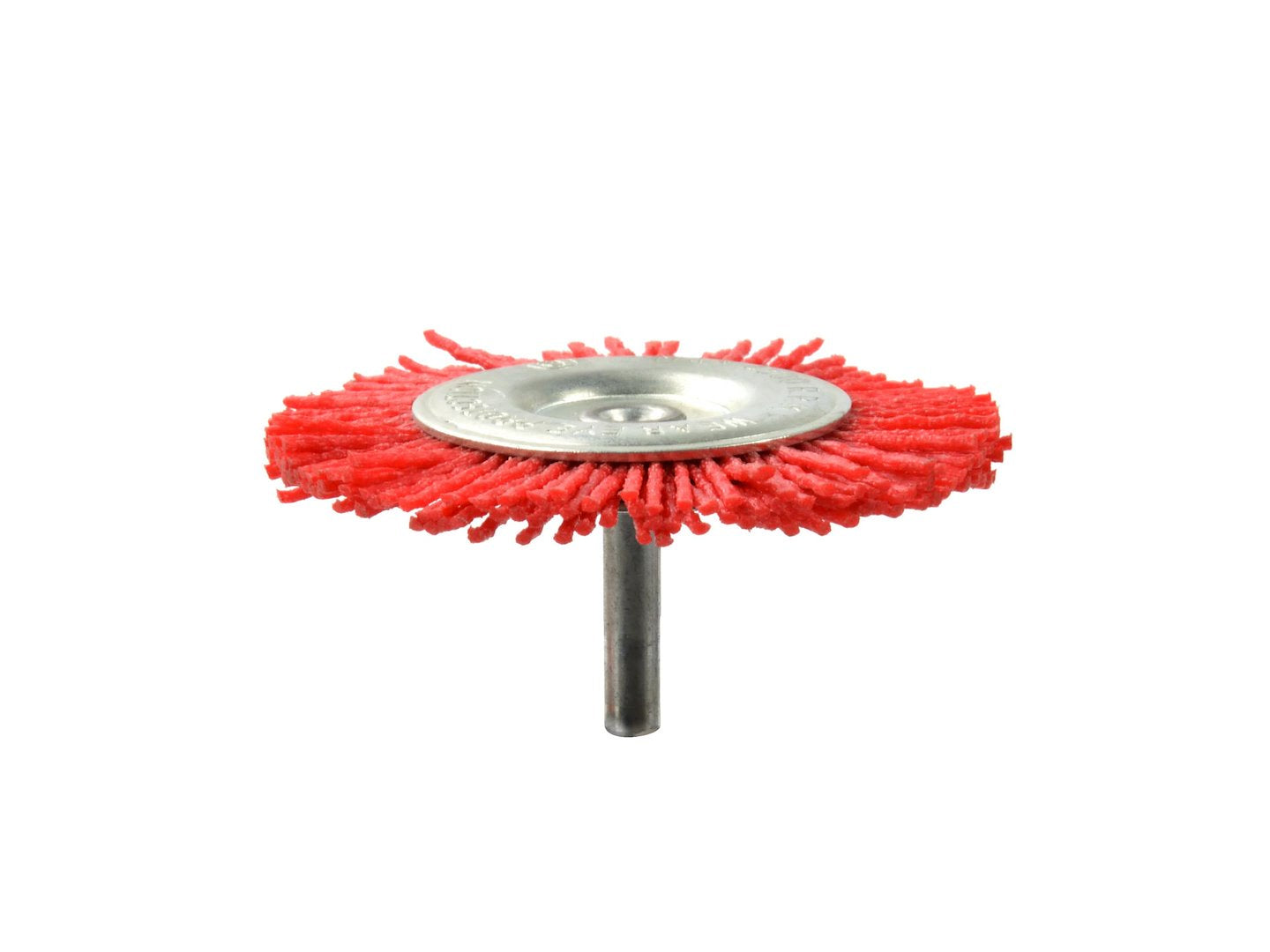 Spazzola a disco, codolo 6 mm, in nylon 75 mm – pulizia, lucidatura e manutenzione – Geko
