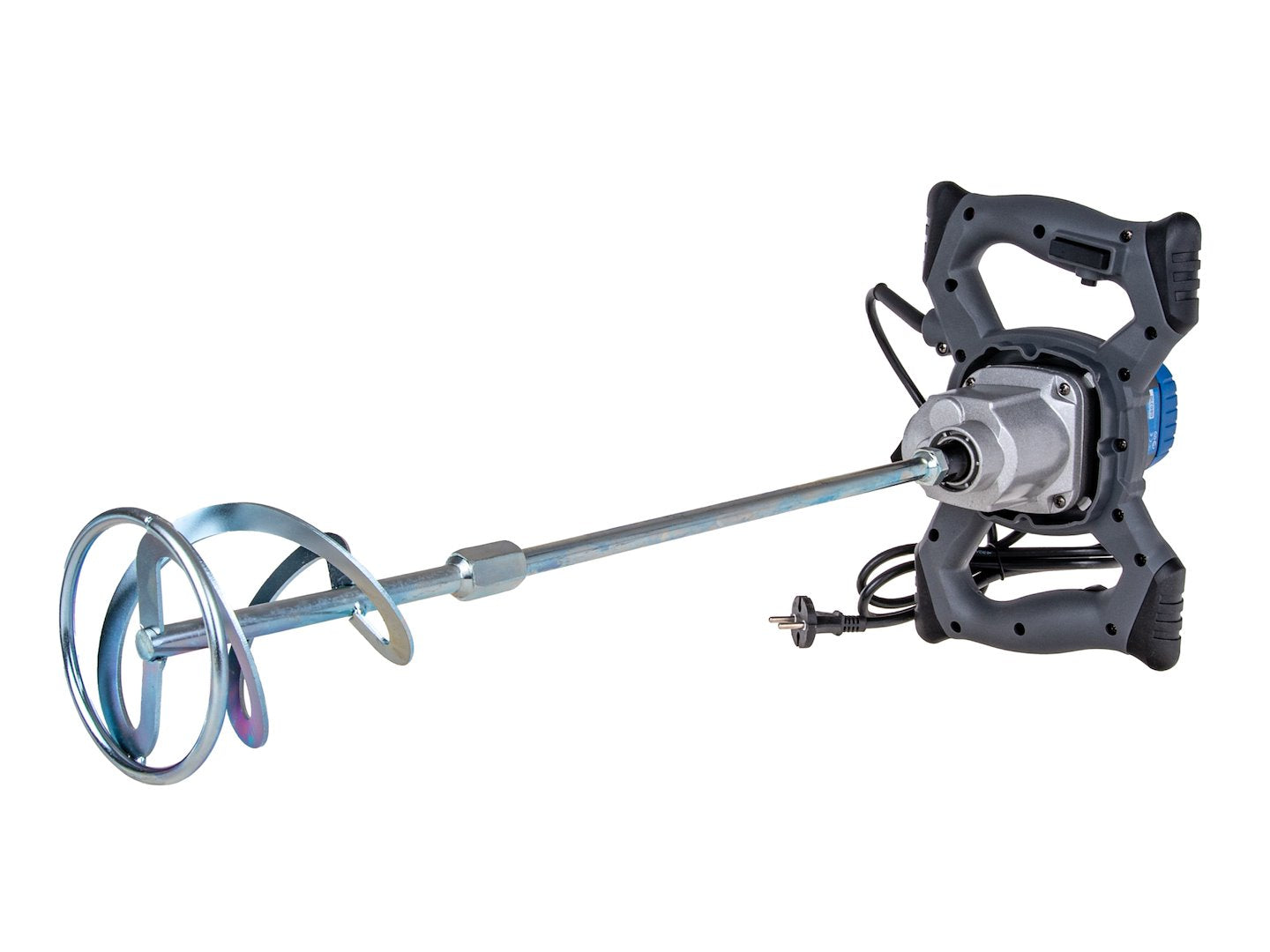 Miscelatore elettrico 1200 w  a 2 velocità M14 per vernici e malta, miscelatore per vernici, frusta malta stucco Geko