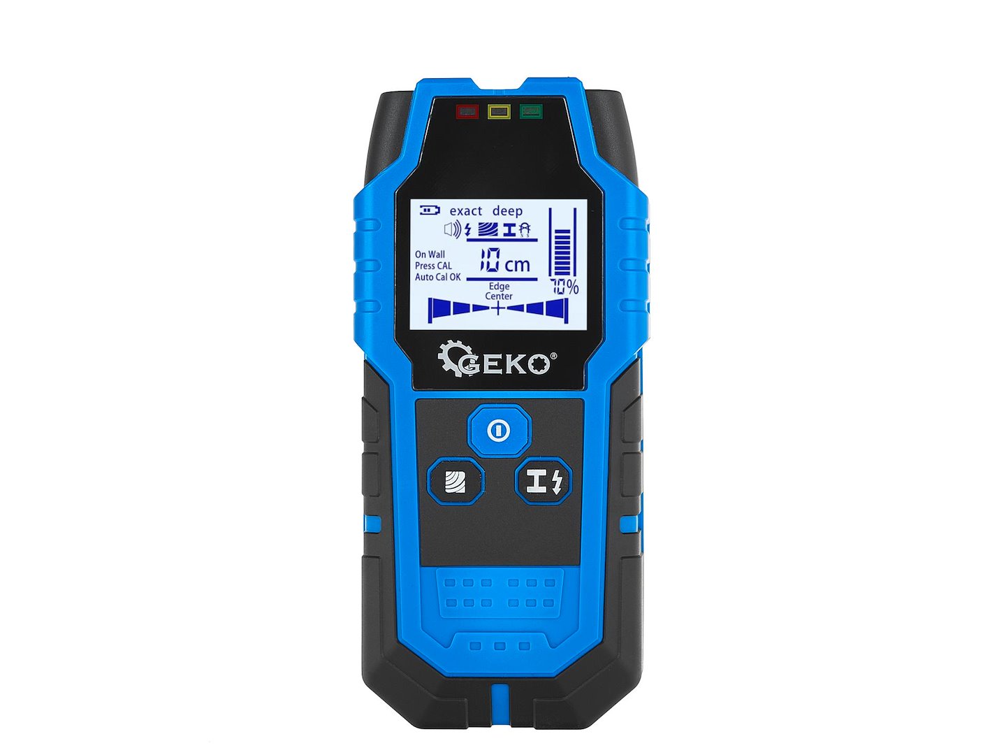 Rilevatore digitale, scanner da parete, con display LCD per rintraccio cavi nel muro  Geko